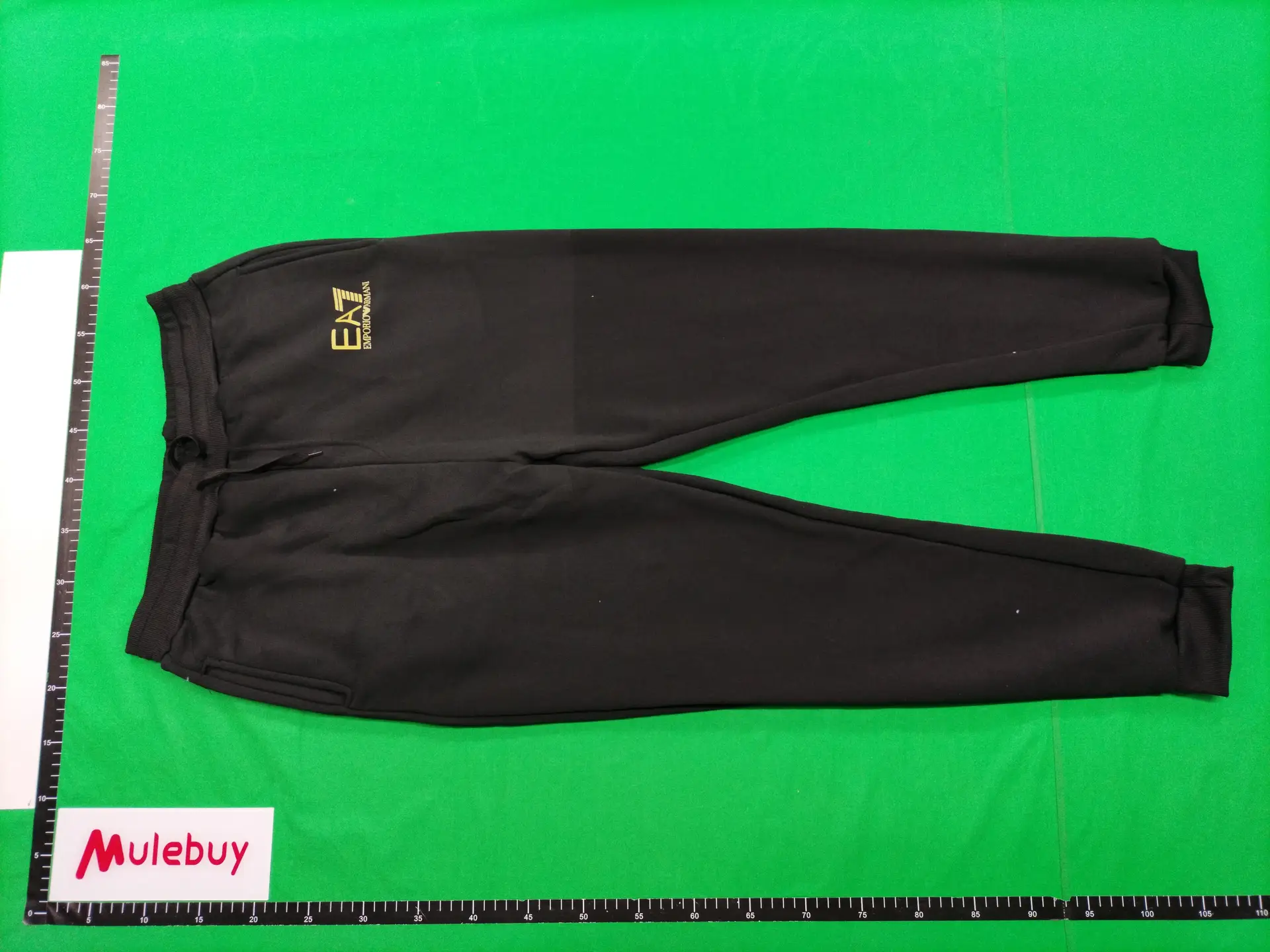 EA7 Emporio Armani Black Joggers
