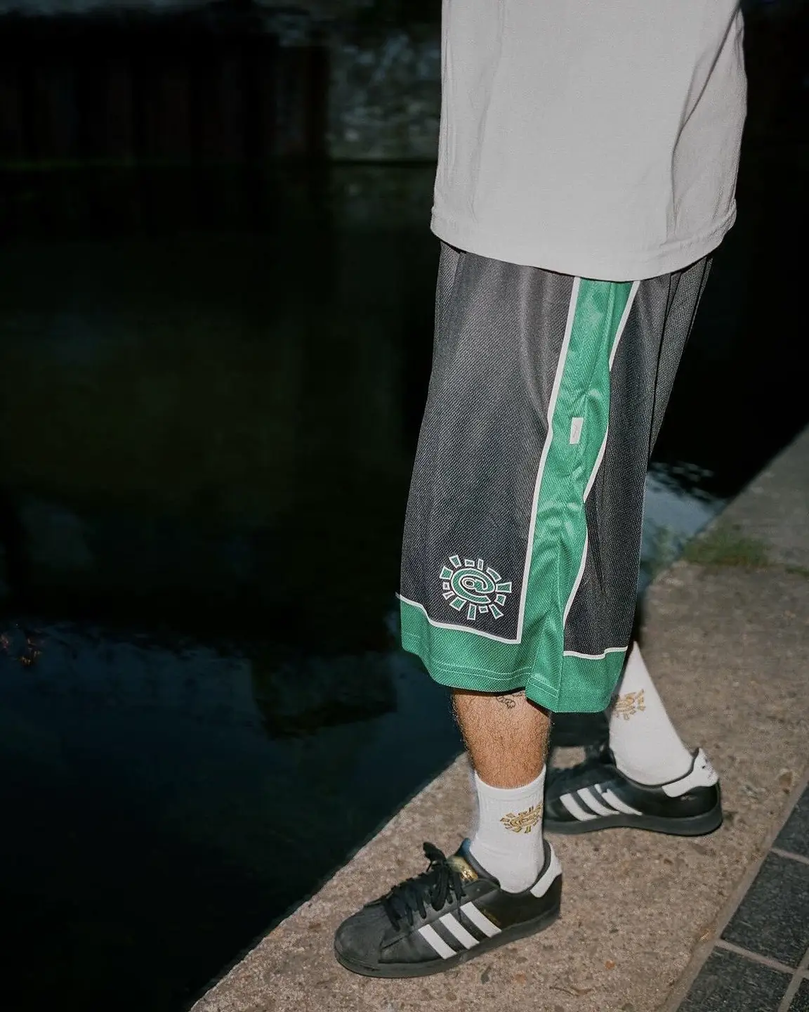 Always Summer Breathable shorts Fashion Star Same Style Fashion Casual Trendy Sports Thumb Rib Adwysd