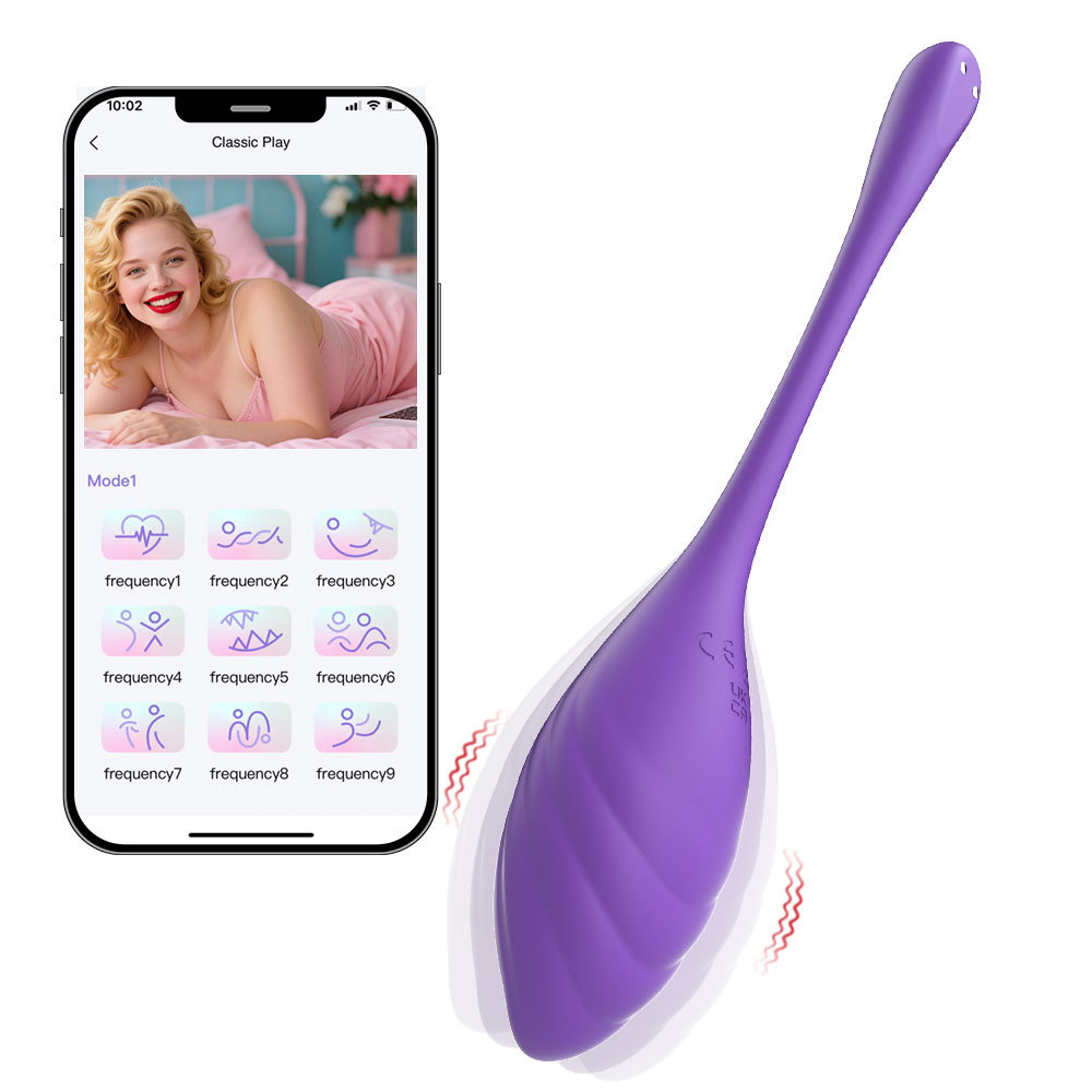 Blue Whale App -02 Female Masturbation Device Silicone Rechargeable  Adult Sex Toys Manufacturer Wholesale