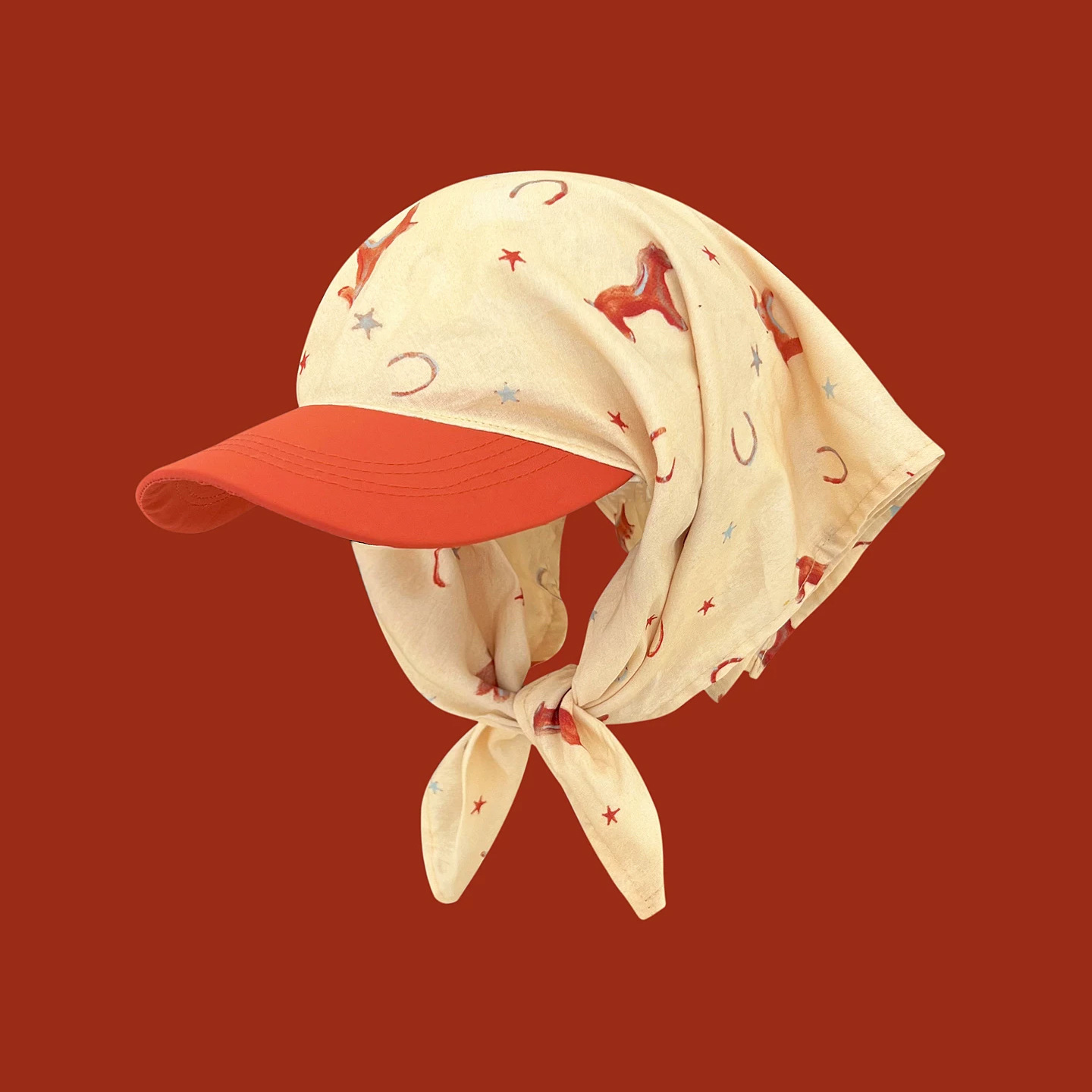 Korean-Style Fashionable Color-Blocked Ponytail Cap for Women, Summer Breathable Sun Protection Hat, Hip-Hop Hat for Men