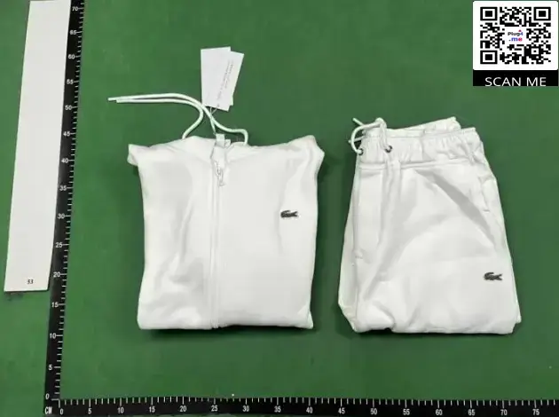 Lacoste White Tracksuit