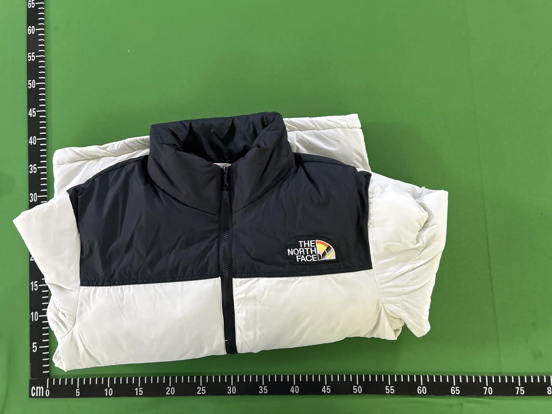 The North Face Puffer Jacket Black White