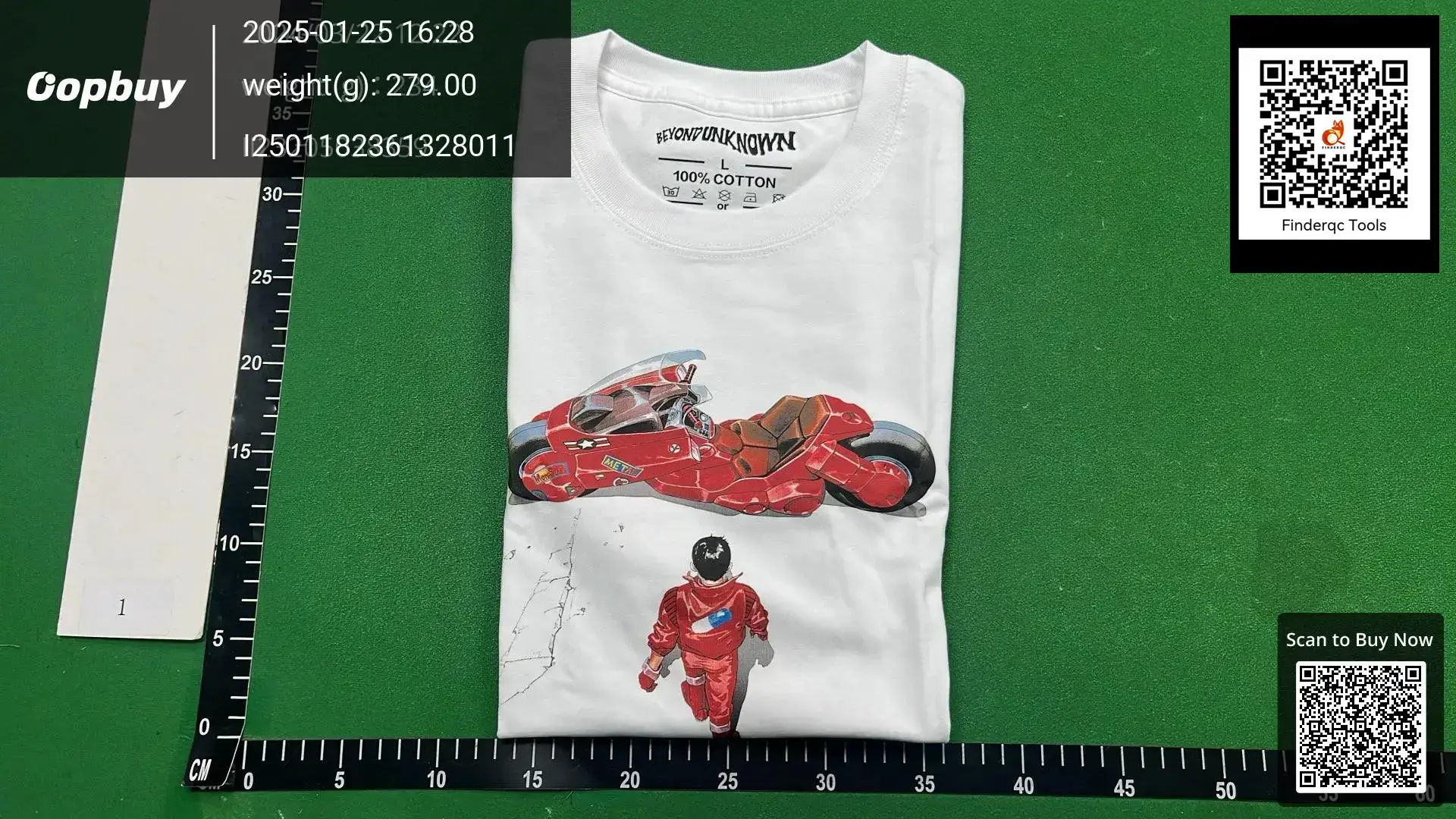 Akira Akira Guangming Warrior Classic 80 Animation Peripheral Motorcycle Cover pure cotton Short Sleeve T-Shirt