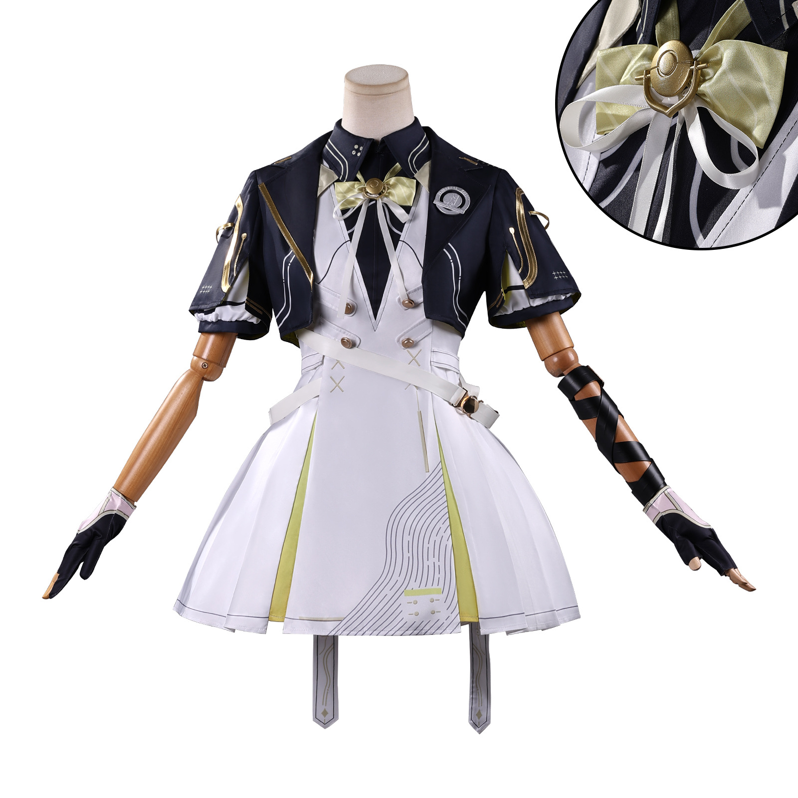 Wuthering Waves Cosplay Costume: Wandering Woman New Skin Spark of Eternity Uniform School Uniform Cosplay Game Anime Clothing