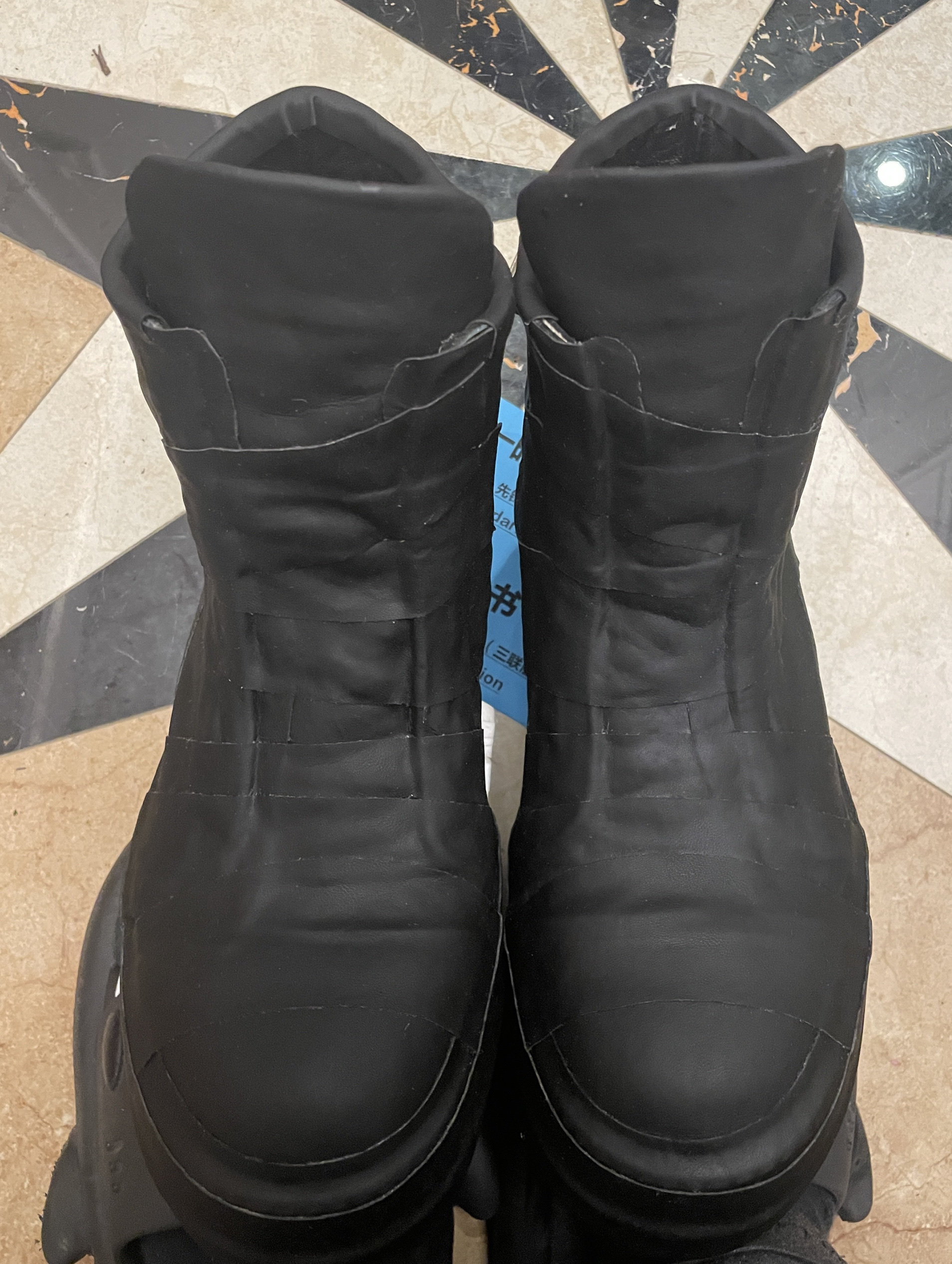 Rickowens Dark Series Custom-Made Rick-Style Dark Ro Mummy Classic Boots Shoes