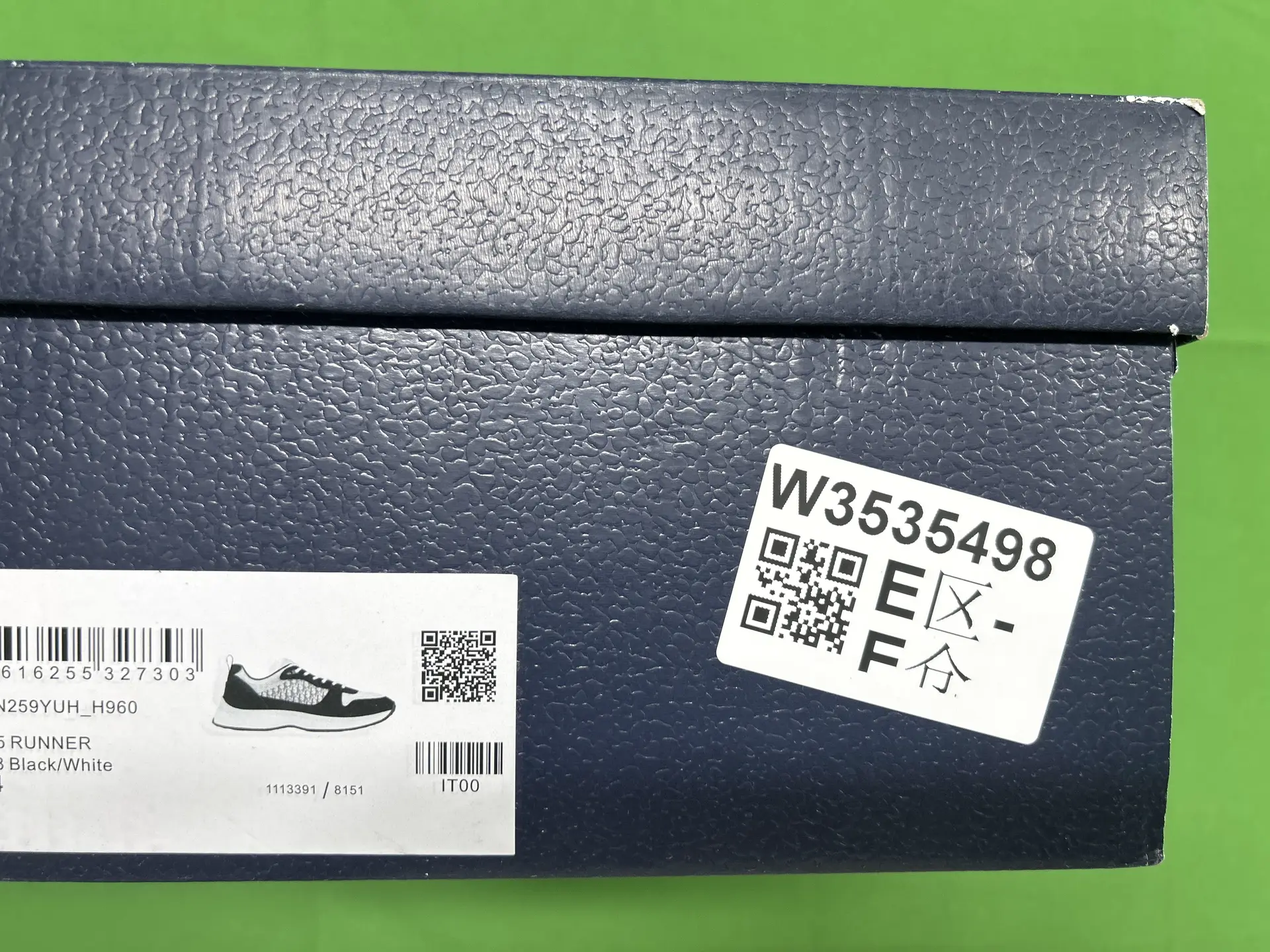 Dior B23 Runner Black/White