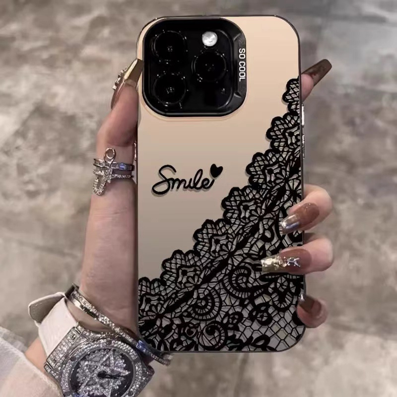 Love High-End Lace Imd Shell Suitable for 14 Apple 15 Stylish 11 Cool iPhone 13 Anti-Fall 12