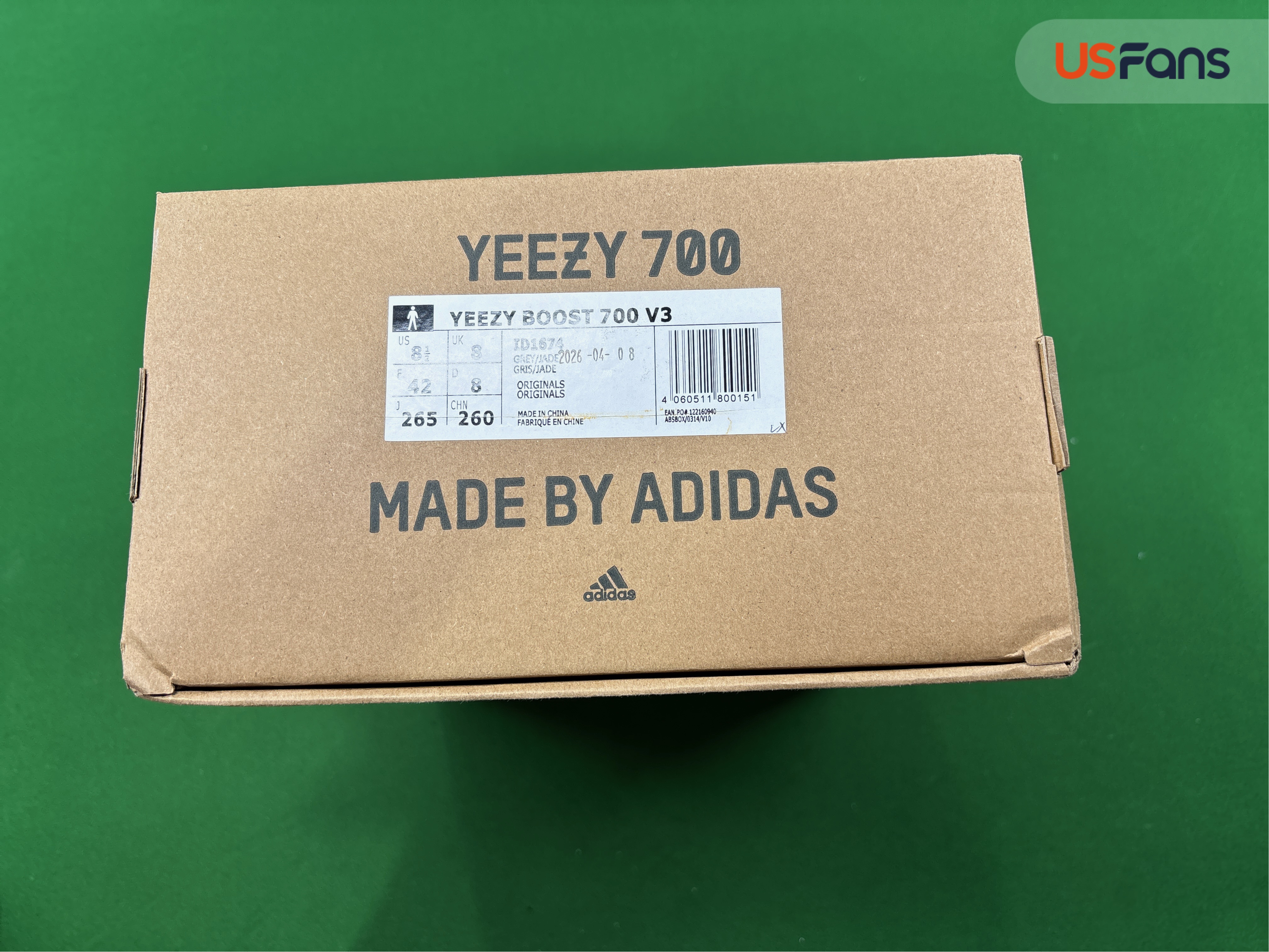 Adidas Yeezy Boost 700 Hi-Res Red — QC-foto 2