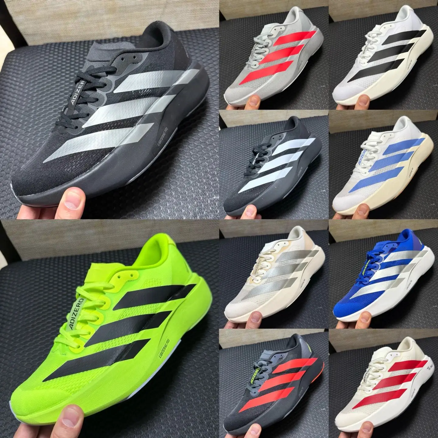 L/ PK福利 原价 280的热门系列！ ad Adizero Evo SL Lou 跑鞋