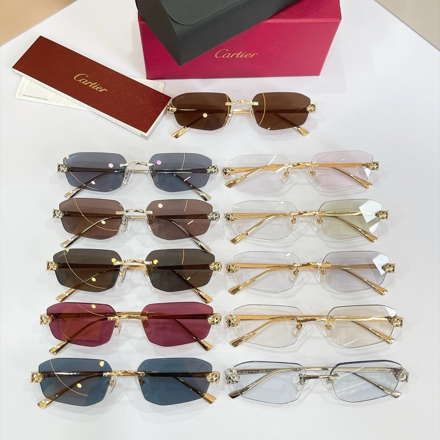 《原单》 Cartie*卡*新款太阳镜🕶️墨镜✨✨✨MODEL:CT0474S✨✨✨SIZE:140✨✨✨变色镜片