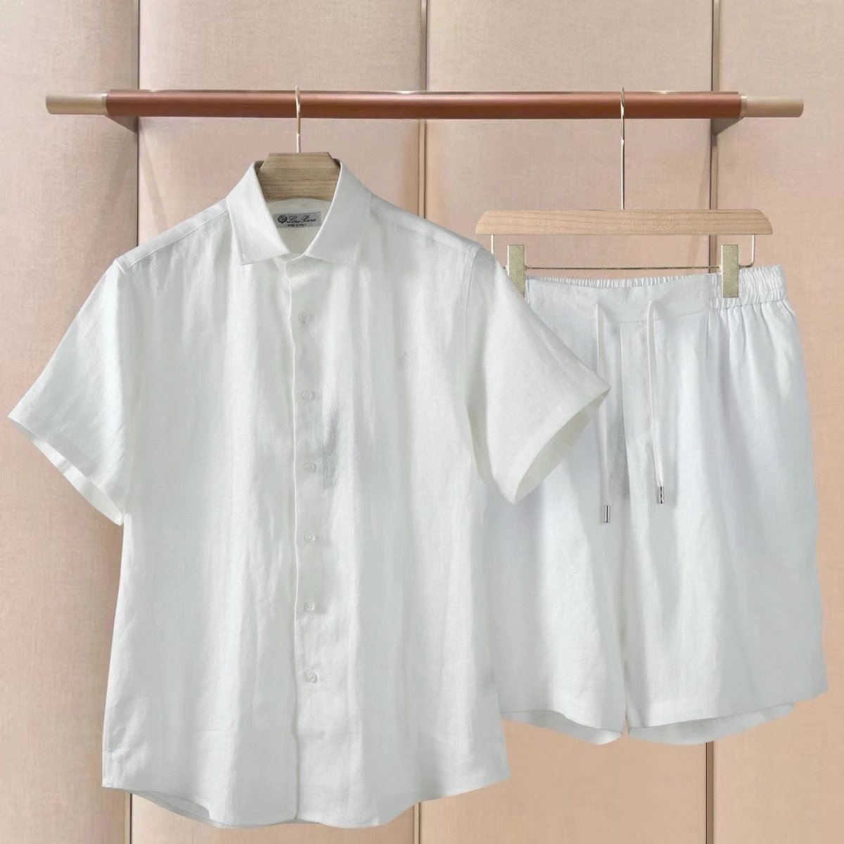 Loro Piana Linen Set Foto QC de WEIDIAN na Qualit.ly