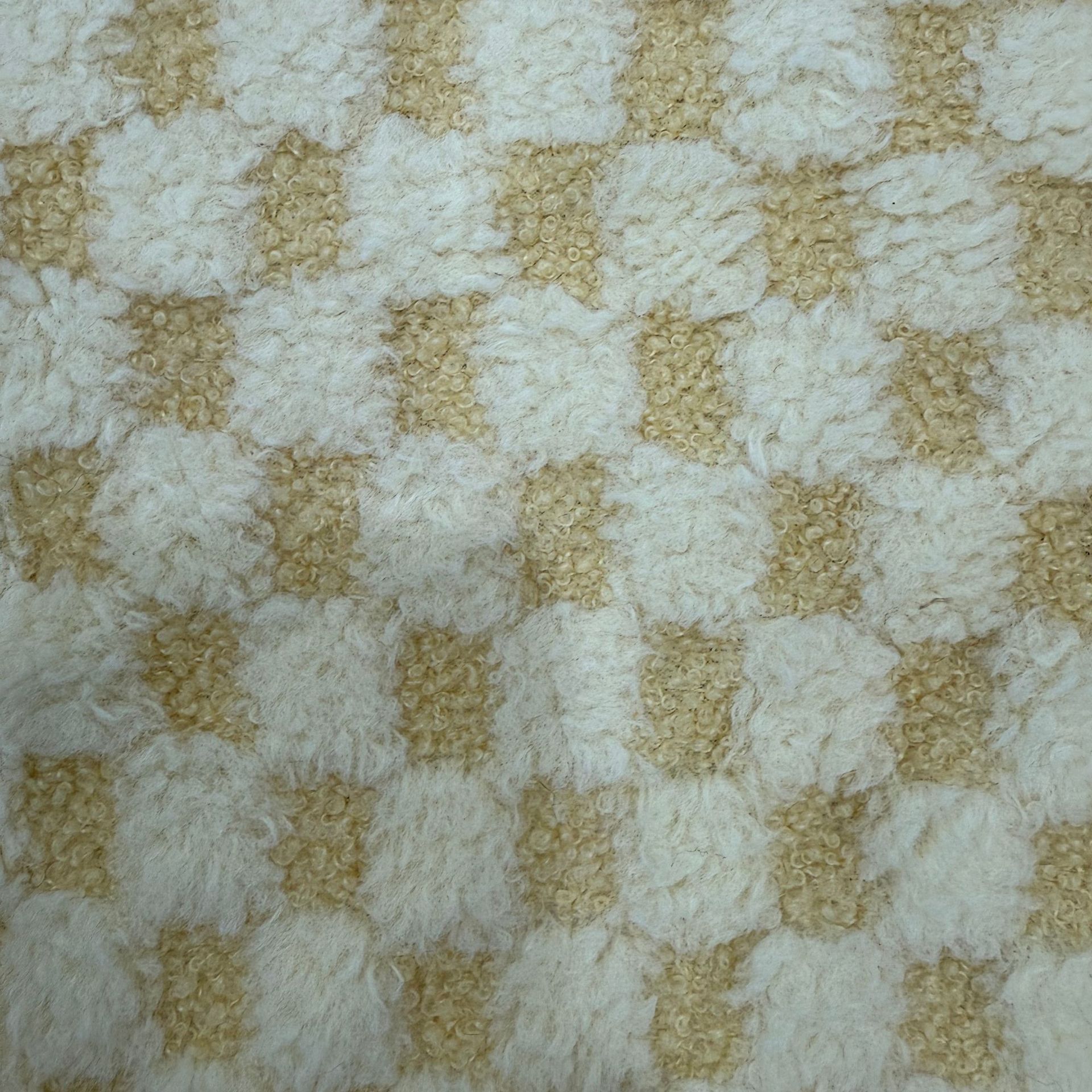 Little Beauty Rabbit Fur Teddy Jacquard Fabric for Clothing, Toys, Sofa Cushions, Shoes, Hats, Bags, and Textiles