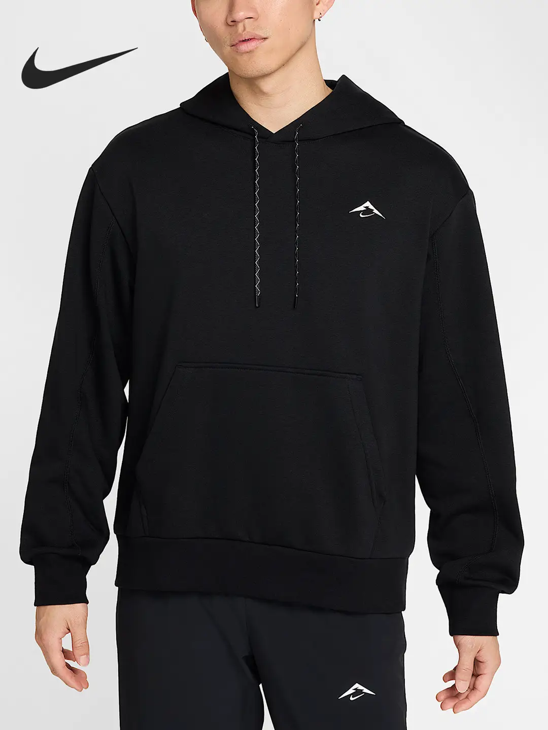 Nike/Nike Official Authentic 2025 Autumn Men's Hoodie Hoodie Sports Hoodie HJ3571-010