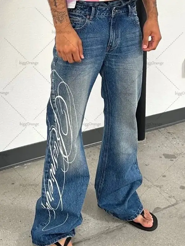 Retro first-generation jeans, casual pants