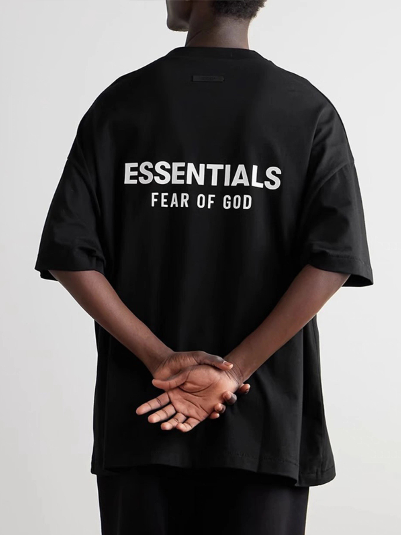 Fall25 Essentialszone High Street Holiday Series Fog Round Neck Loose Men's and Women's Short-Sleeved T-Shirts Trendy