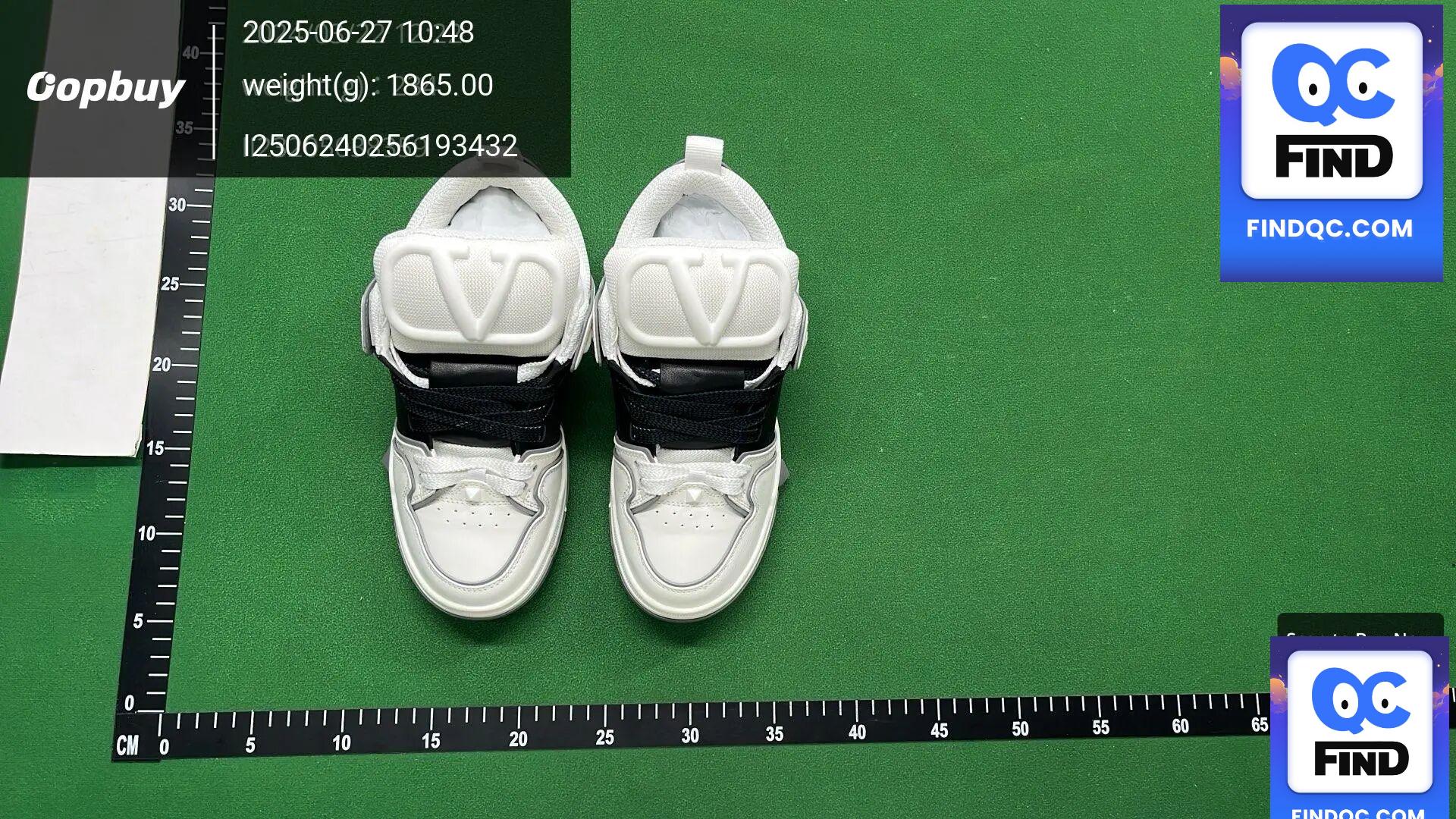 Valentino V-Logo Court Sneakers White QC