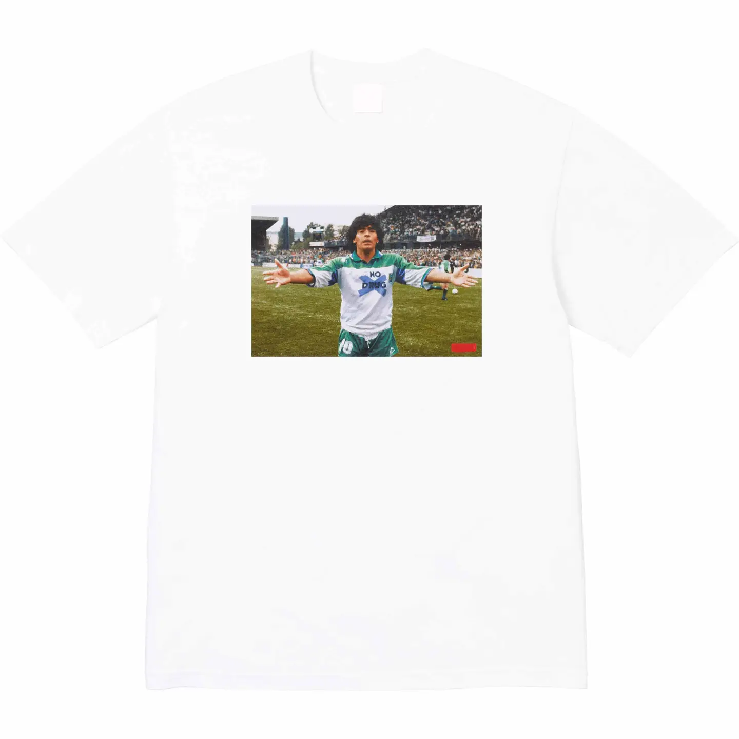 24Ss Maradona Tee Marana Ball King Football Legend Character T-Shirt Men's and Women's Short Sleeve Couple