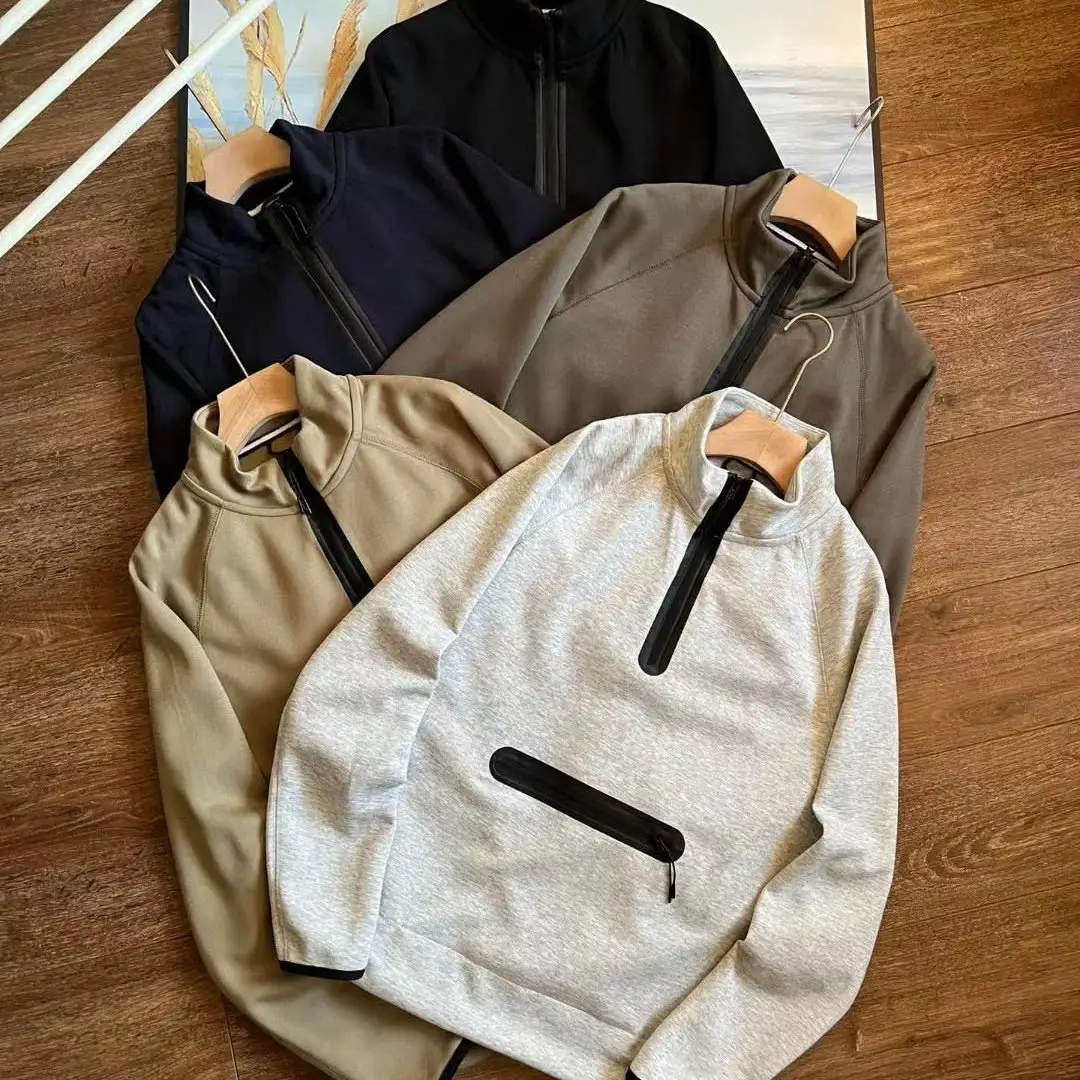 Half zip sweatshirts