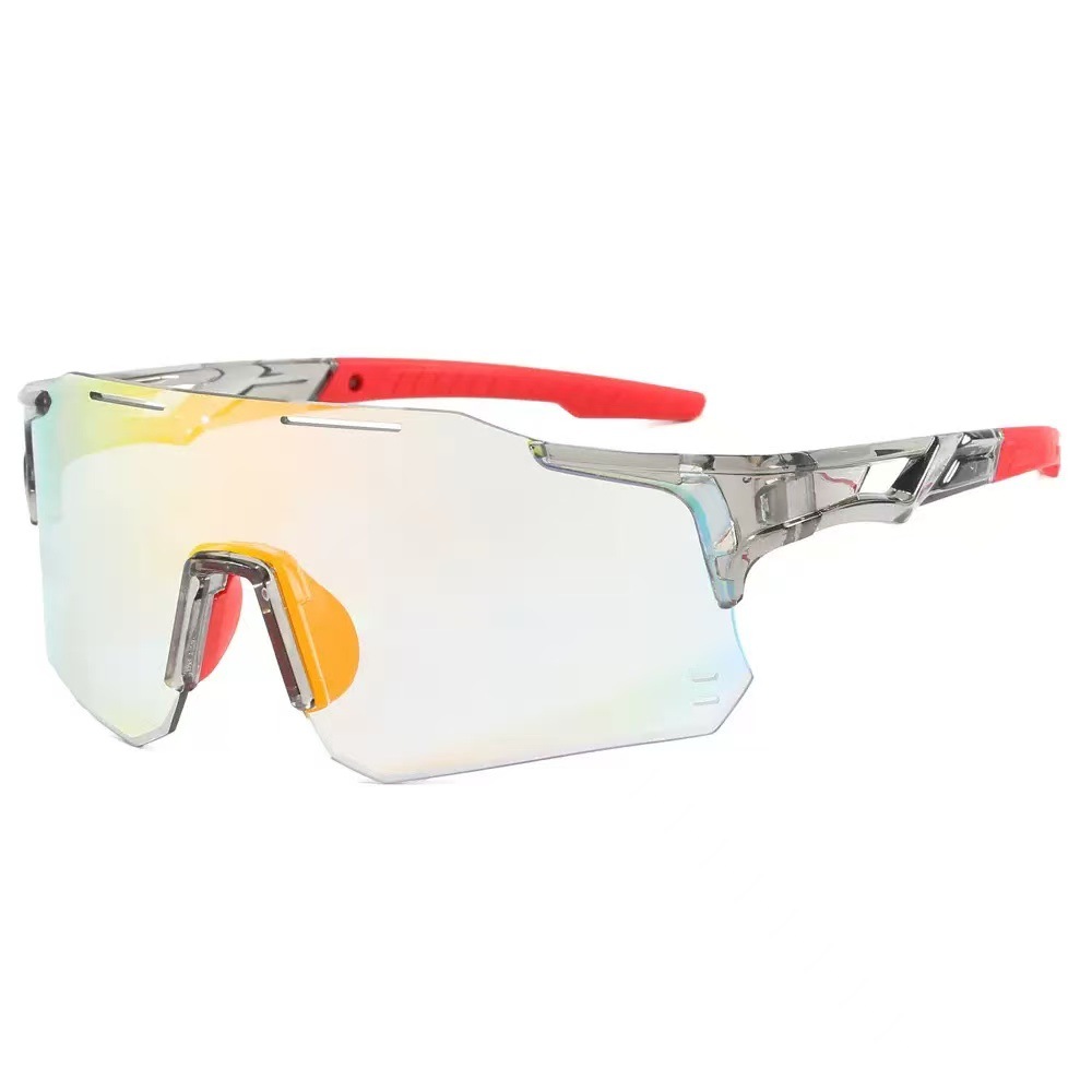 2025 new men's and women's sports riding cross-border color-changing fashion sunglasses European and American trend sunglasses
