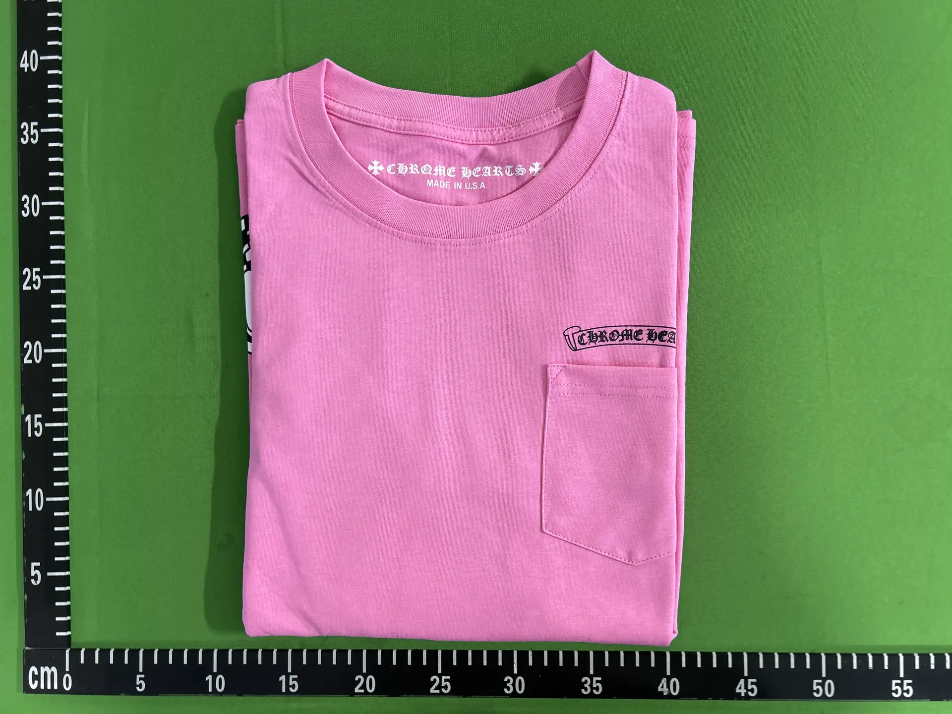 Chrome Hearts Pink Pocket T-Shirt