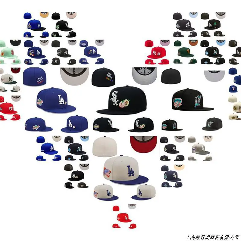 New Spring and Summer Baseball Cap Dodgers La Hip-Hop Trendy Mesh Cap Adjustable Men's and Women's Outdoor Sports Curved Brim Duck Cap