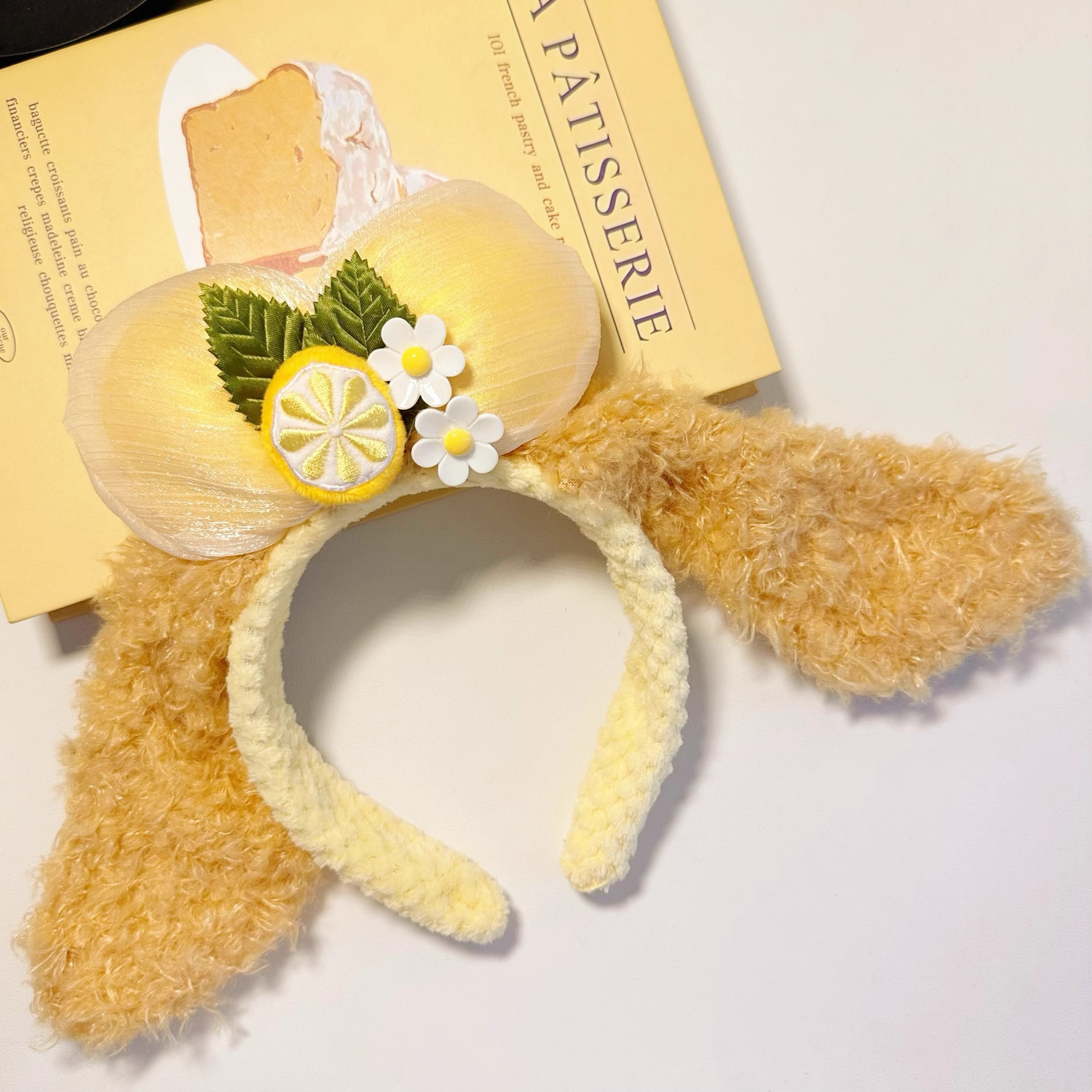 Spring can be qi an hairband cute girl heart cake head band cartoon park photo hair accessories autumn and winter new wash face