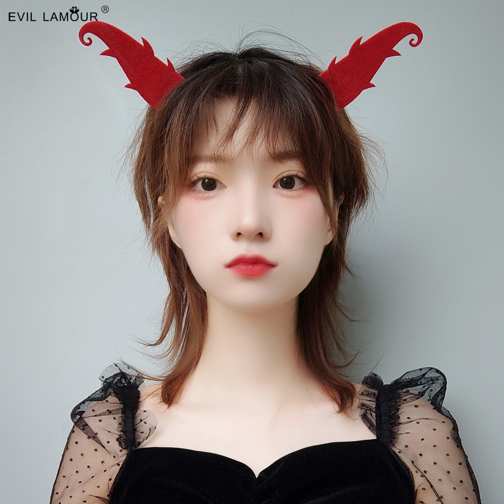 Halloween Ball party headband death devil horn men and women headband Christmas cross-border new FG-121