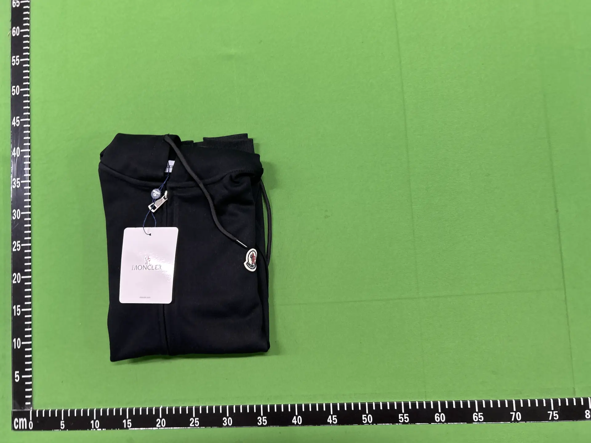 Moncler Black Zip Hoodie