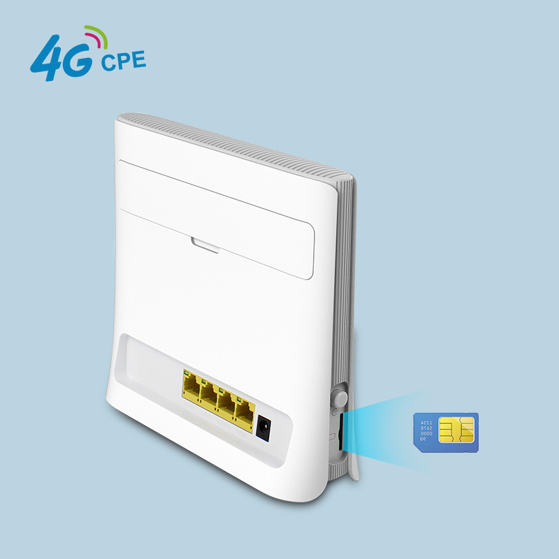 Xinghengxun Customized High-Speed Portable Wifi 100m with Battery 4g Wireless Cpe Plug-In Card Wifi6 Router for Home Use