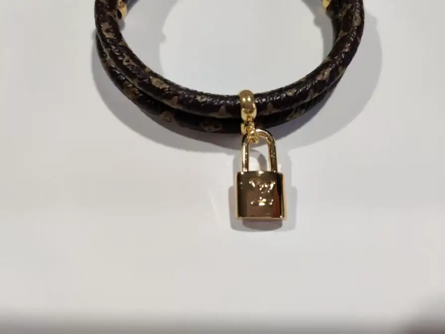 Louis Vuitton Monogram Lock Bracelet