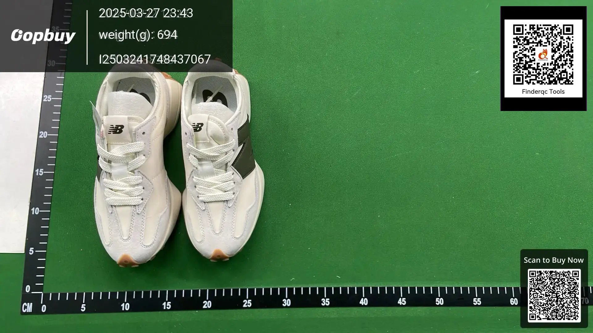 New Balance 327 Off White
