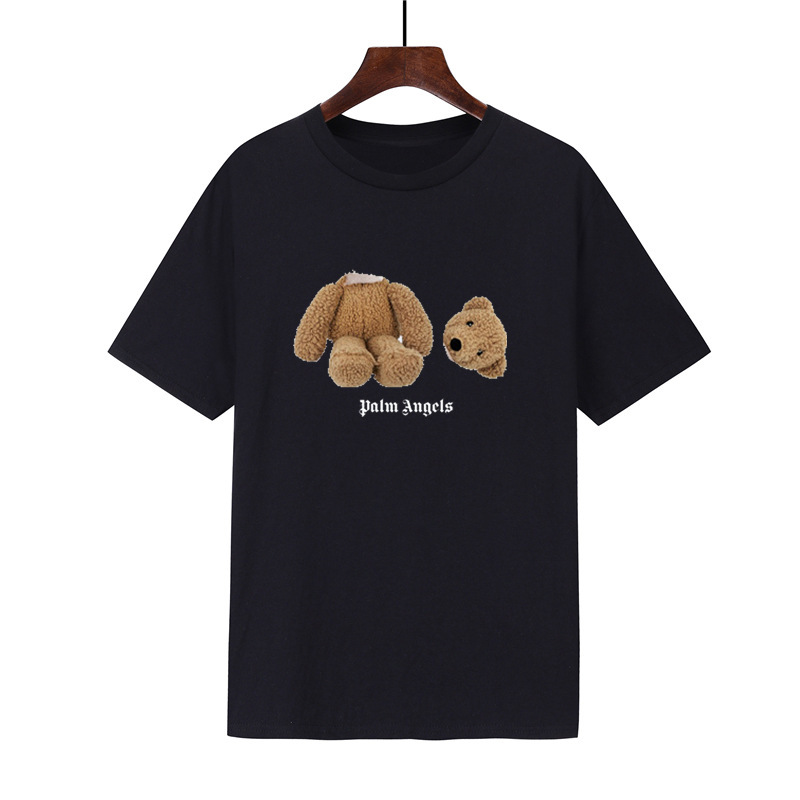 Cross-border foreign trade PALM bear angel BEARANGELS new decapitated bear teddy bear short sleeve men and women T-shirt batch