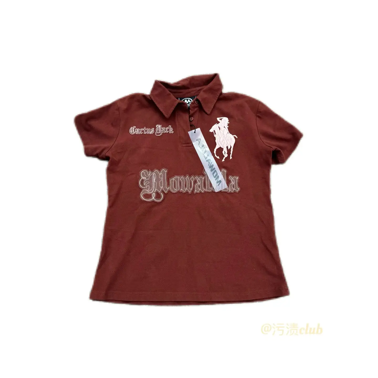 Mowalola Cactus Jack Polo Shirt