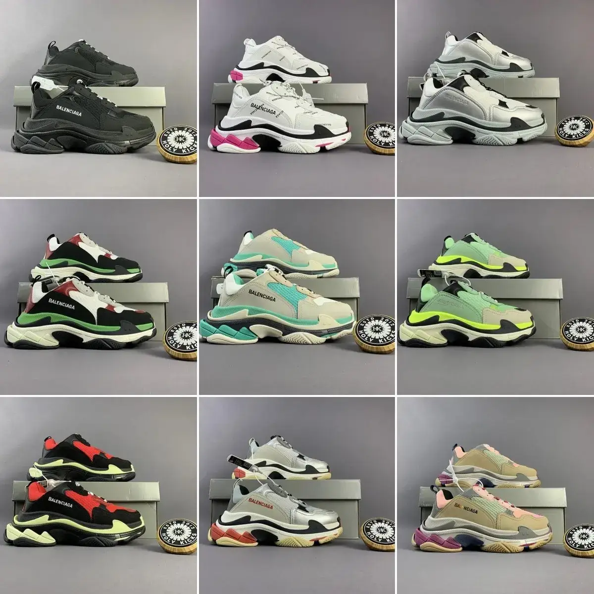 B*lenciaga10Triple-S-EN