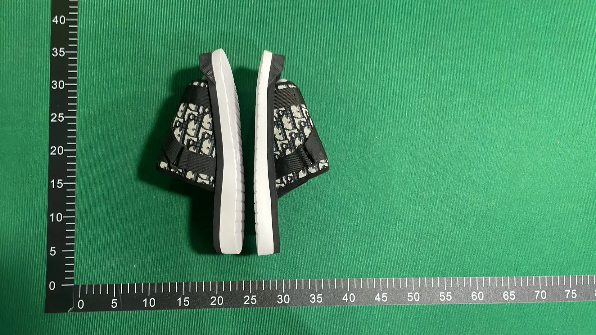 Dior Oblique Slides Black