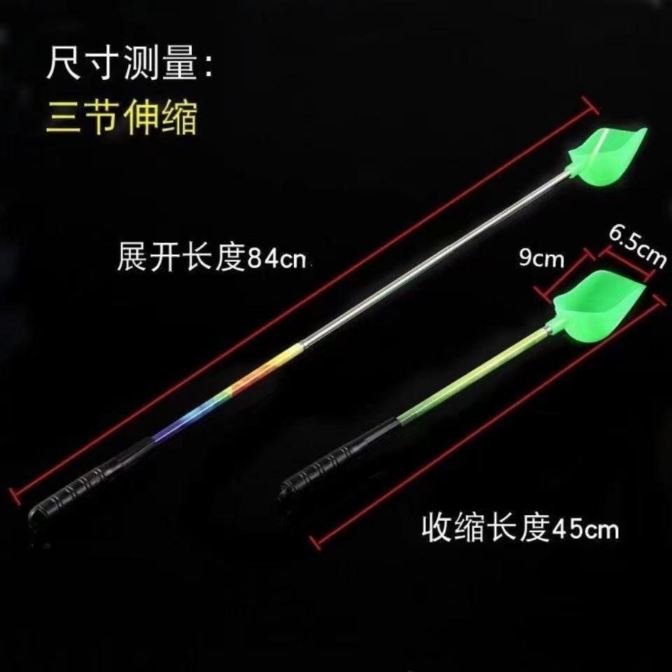Color new outdoor fishing stainless steel nest spoon wholesale single and double section positioning long throw bait spoon nest