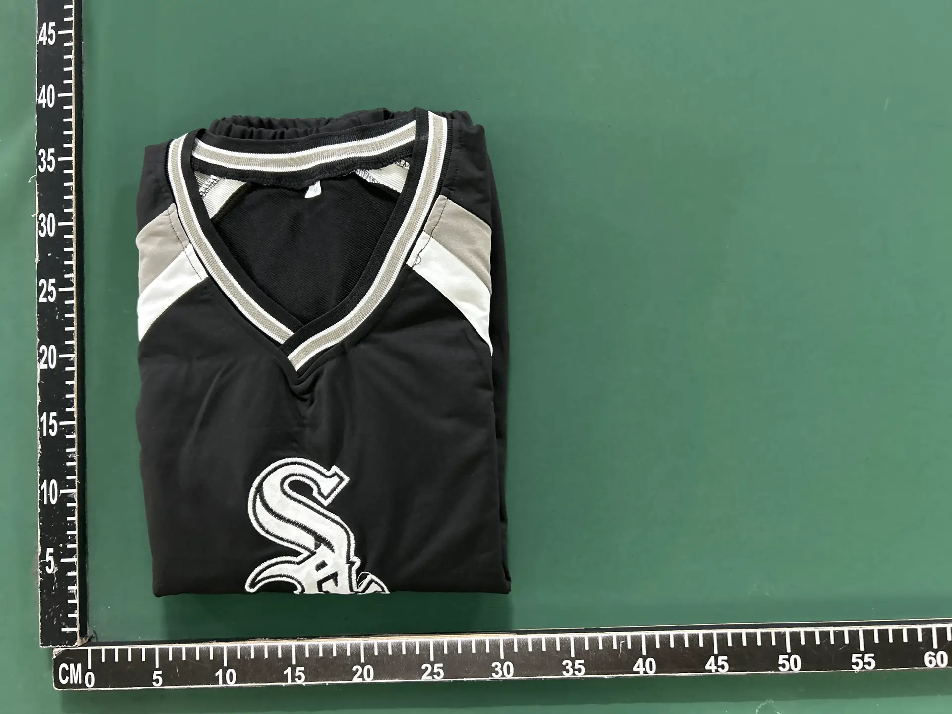 American retro Y2K color collision V-neck jersey men's spring and fall street tide Dawzi Angel sports jacket jacket