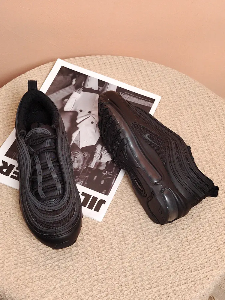 Nike Official Authentic Air Max 97 Bullet Women's Sports Casual Shoes Dh1592-100