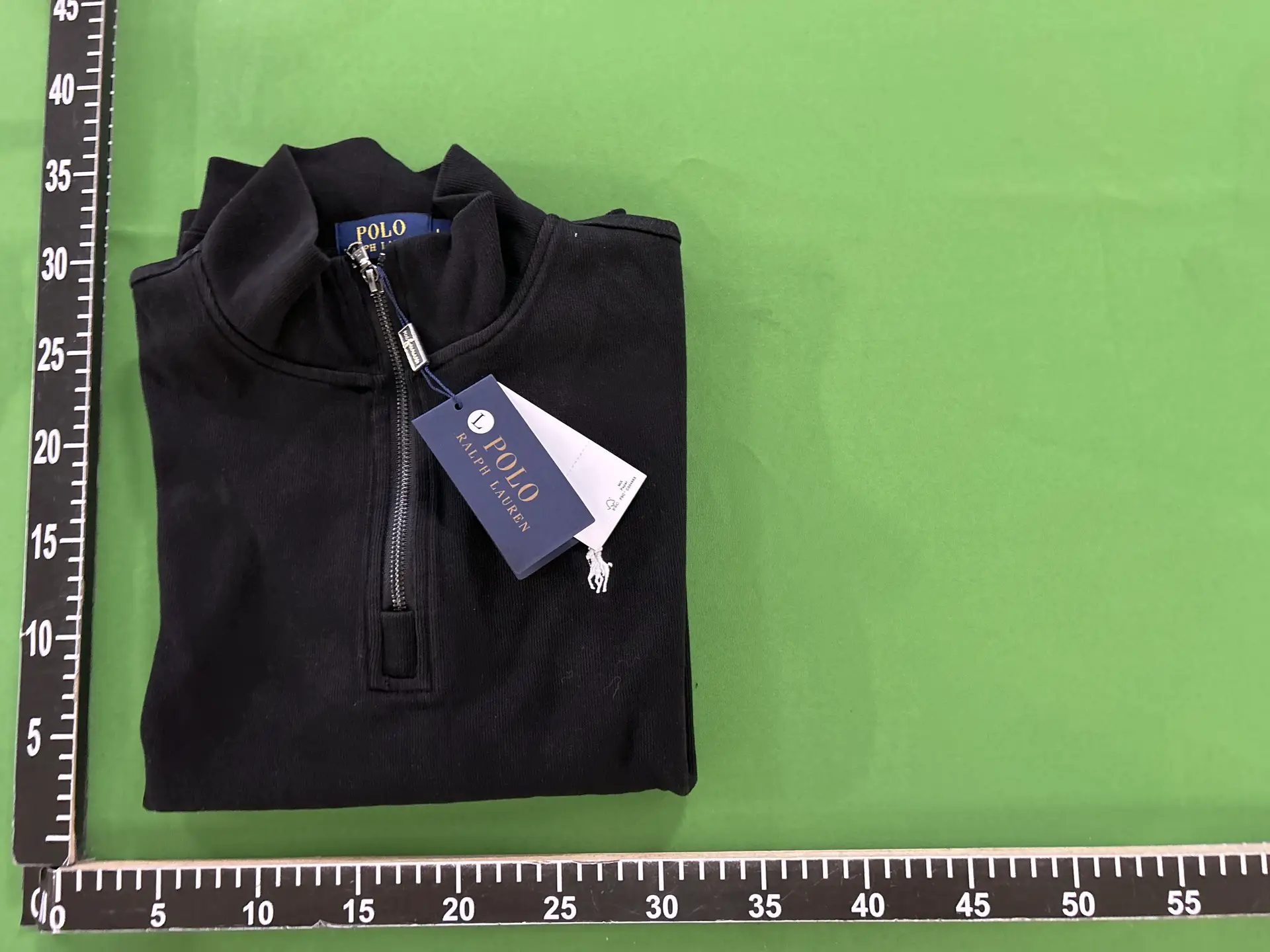 Polo Ralph Lauren Quarter Zip Sweatshirt Black