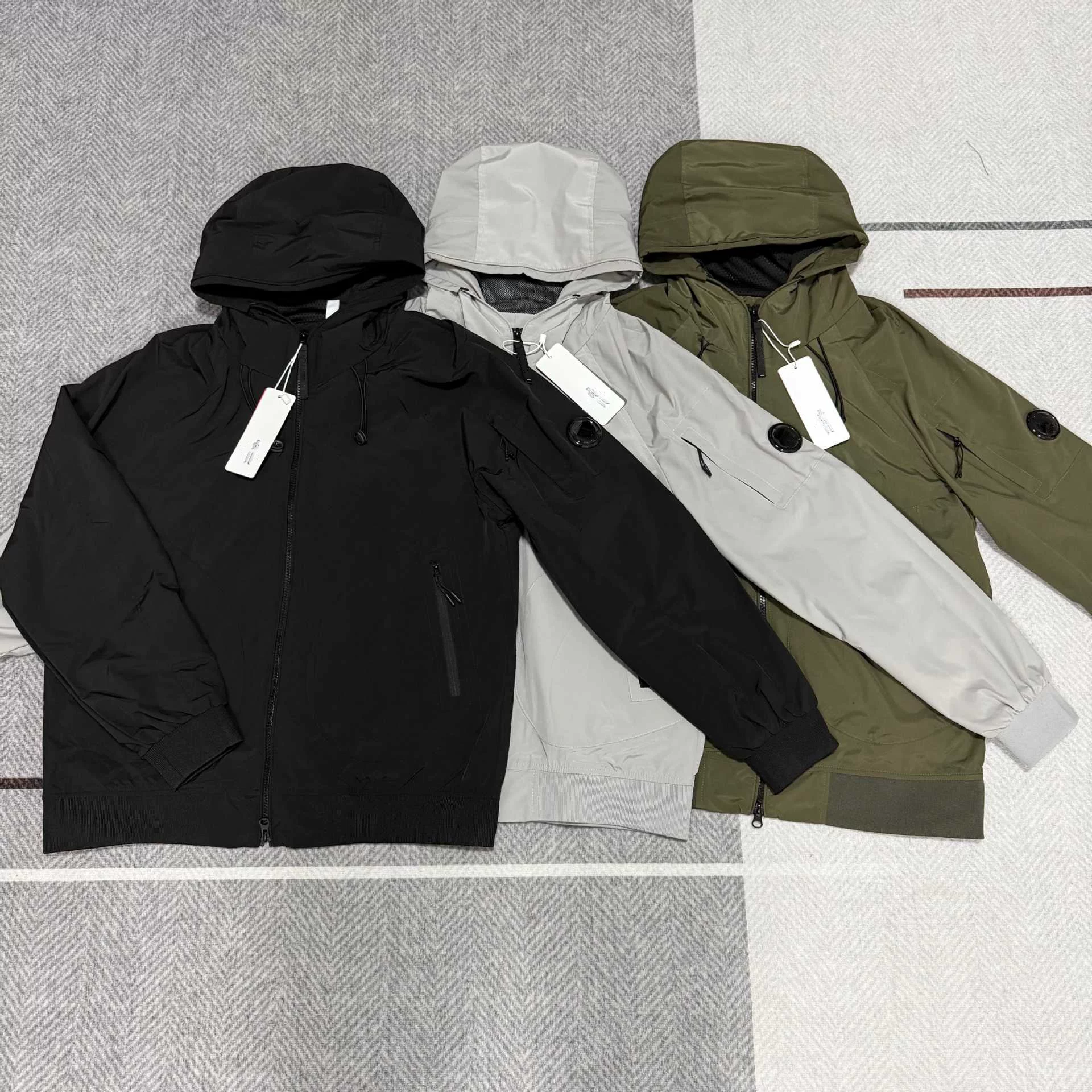 Cross-Border 26 Spring C Brand Windbreaker Jacket Outdoor Inner Mesh Glasses Cp Lenses Unisex Foto QC de TAOBAO na Qualit.ly