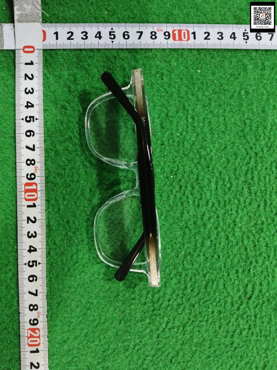 Gm Margiela Mm010 Black and Gray Flat Glasses Frame for Men and Women with Myopia Anti-Blue Light Star Same Style Ultra-Light Style