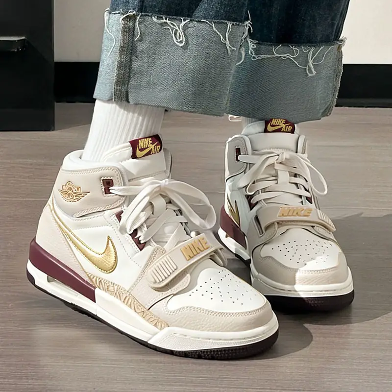 Nike Nike Official Authentic Aj Sneakers Women's Shoes 25 Spring New arrival Air 312 Air Cushion Basketball Shoes Sports Shoes