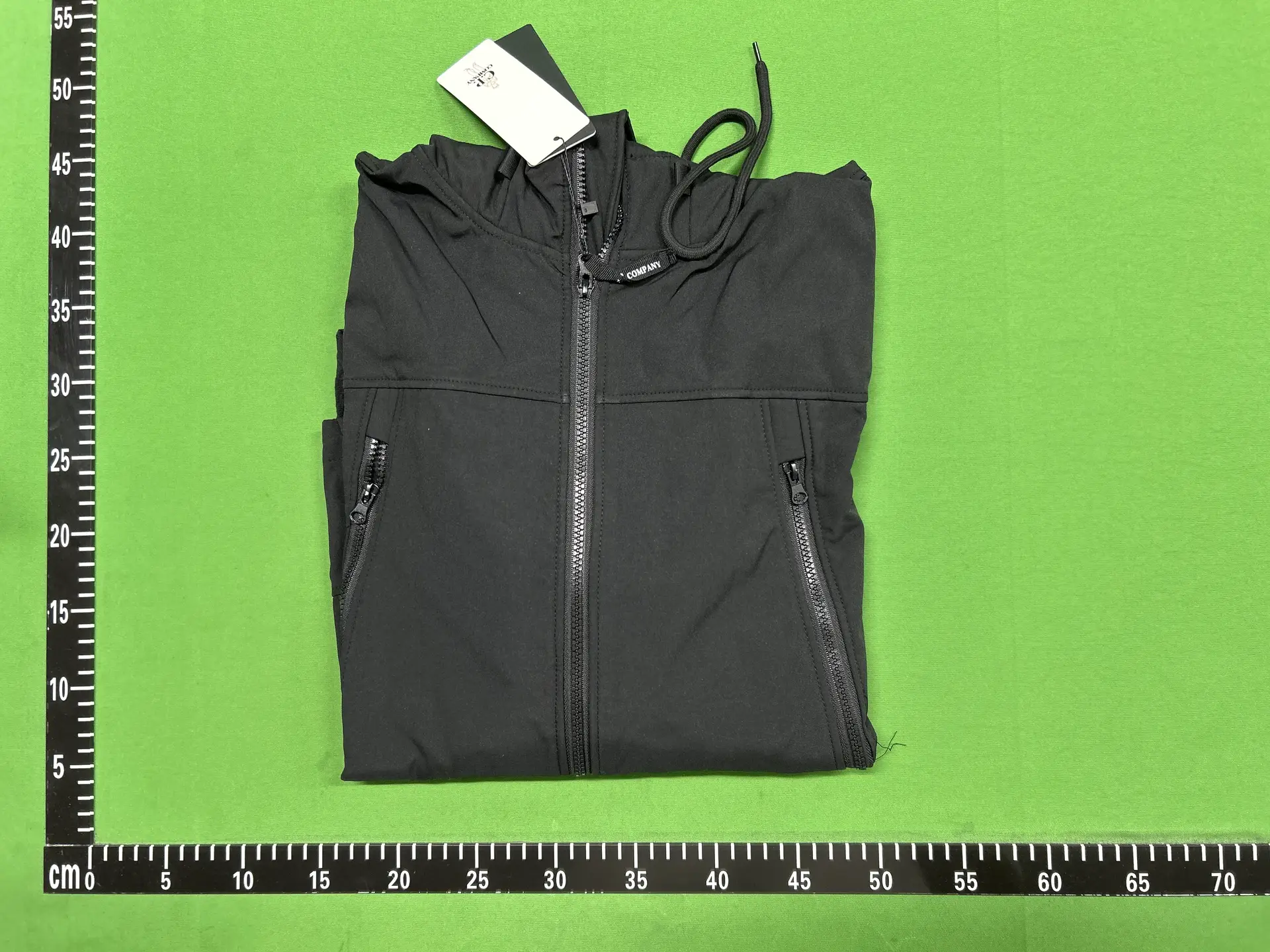 CP Company Black Zip Hoodie