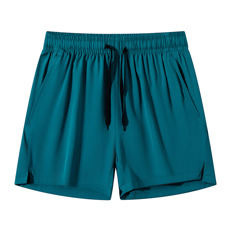 Jianheng New Men's High-Quality Quick-Dry Ice Silk Shorts, Summer Breathable Casual Loose-Fitting Five-Point Pants