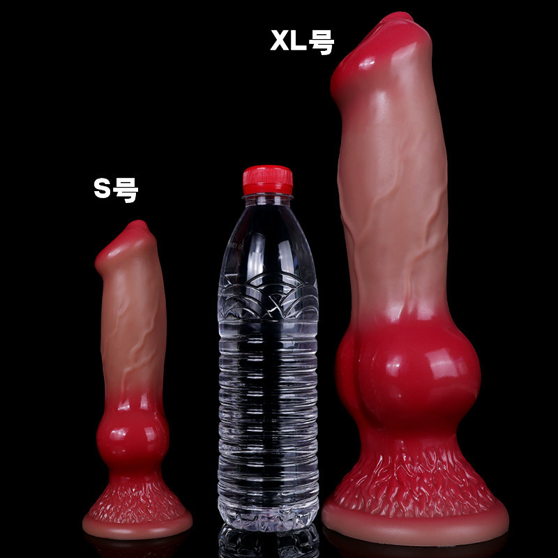 Foreign trade hot sale super large thick dildo Liquid Silicone Anal plug men and women wear masturbation manual dildo supplies