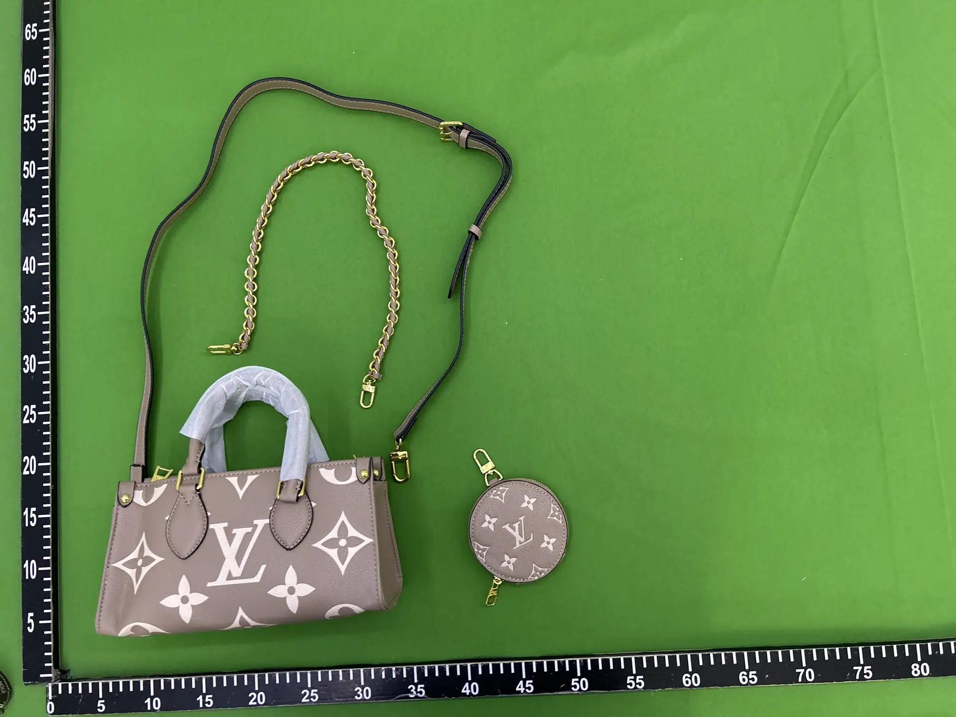 Louis Vuitton Nano Speedy Monogram Taupe