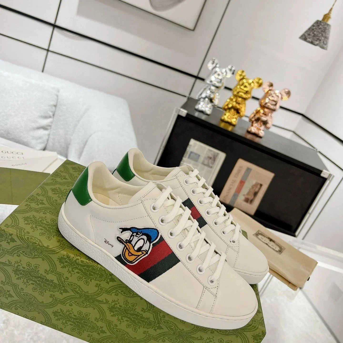 Gucci x Disney Donald Duck Sneakers