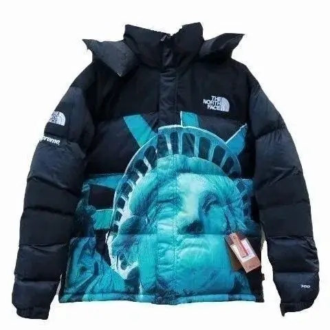 tnf bm面包服羽绒服