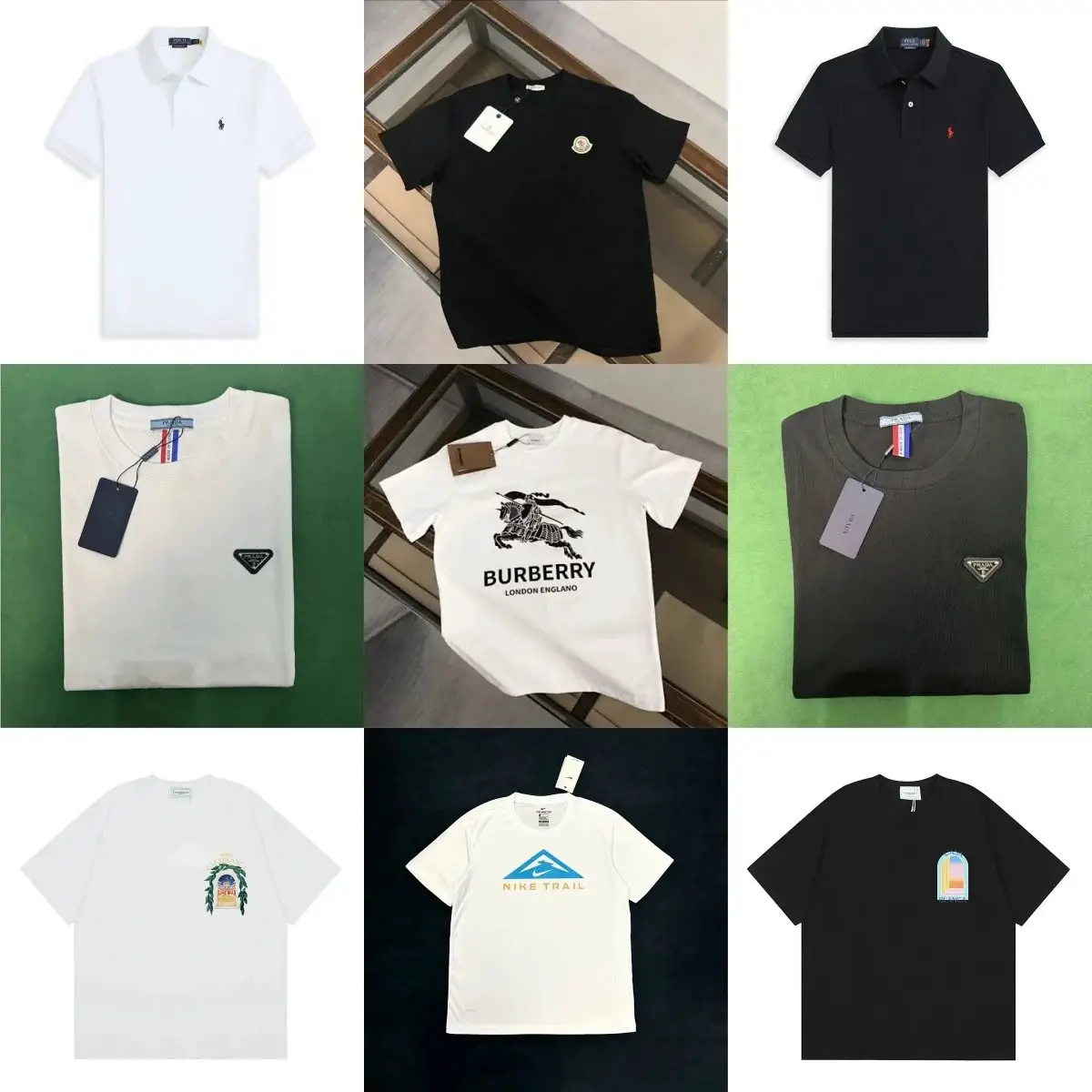 FB01 工厂清仓 品牌T恤合集（部分商品中国春节后发货）
