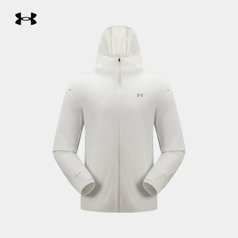 Under Armor Ua Official Upf50+ Sun Protection Clothing Men Summer Water-Repellent, Breathable, Oil-Proof, Sweat-Proof Sun Protection Clothing